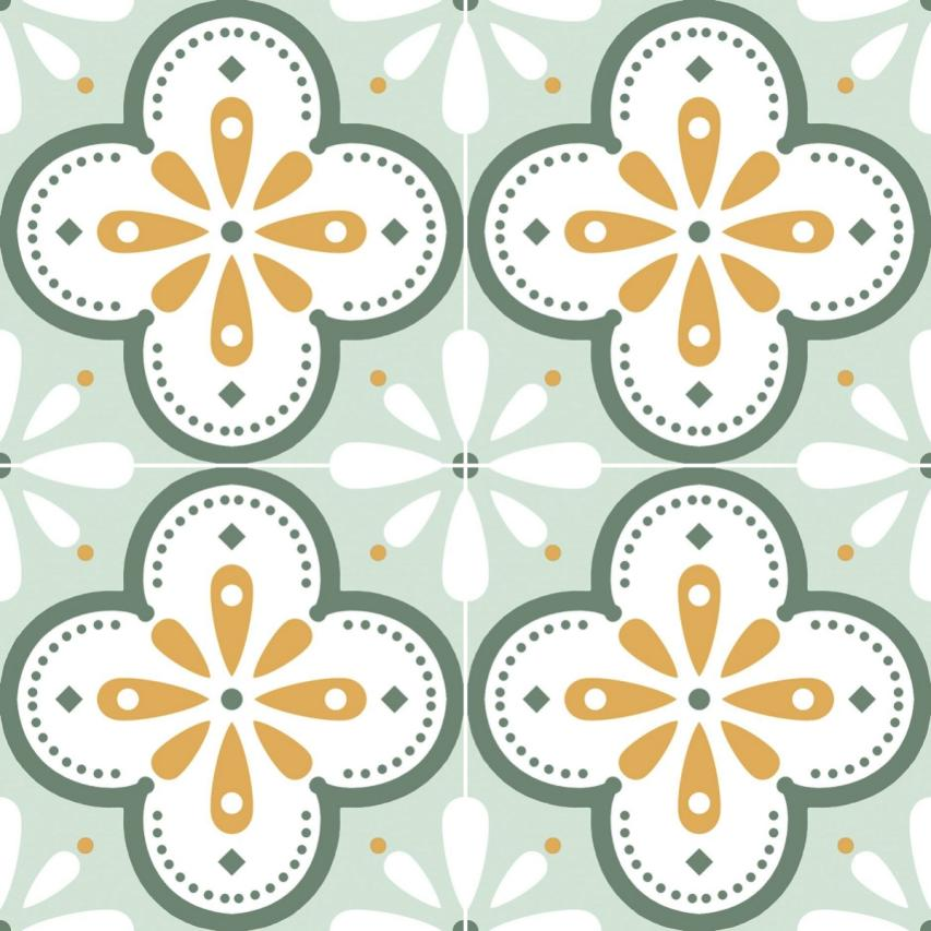 Fatong 200*200MM Matt Finish Decoration Tiles FSS2208