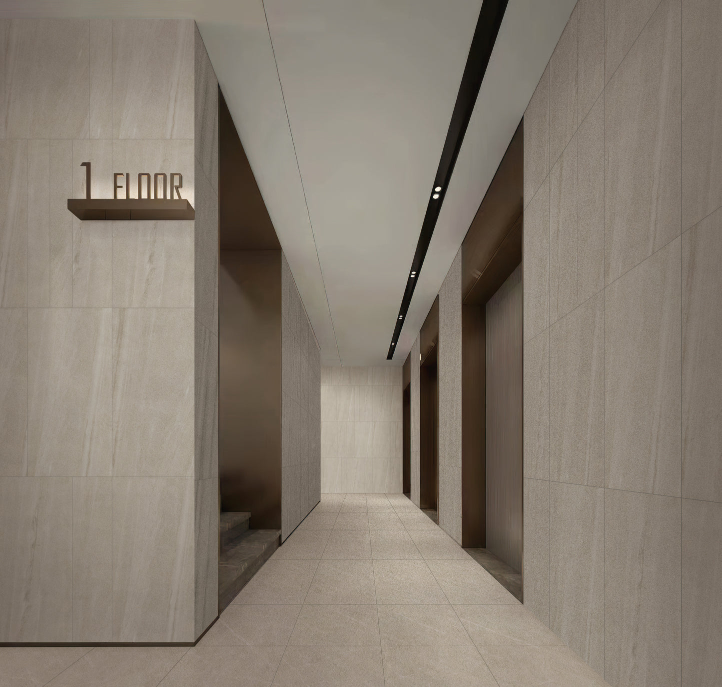 Fatong 600*1200MM Rustic Matt Porcelain Tiles FRA612507