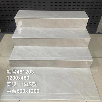 Fatong 470*1200MM Full Polished Step Tile Marble Stair Tiles 124807 124803 481203 481200