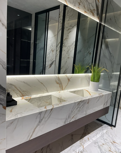 Fatong 1200*2400*9mm Full Polished Sintered Stone FBJ1224909P