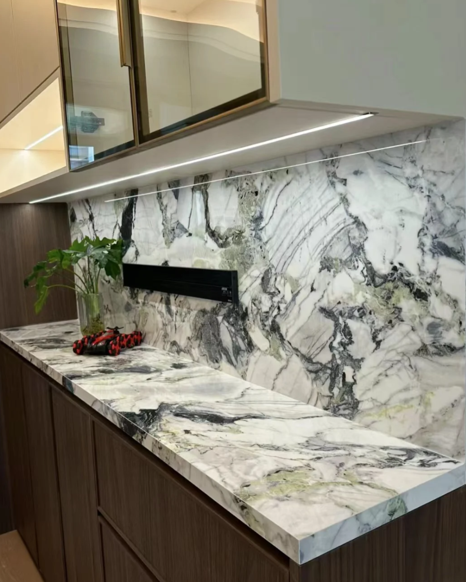 Fatong 1200*2400*9mm Full Polished Sintered Stone FBJ1224910P
