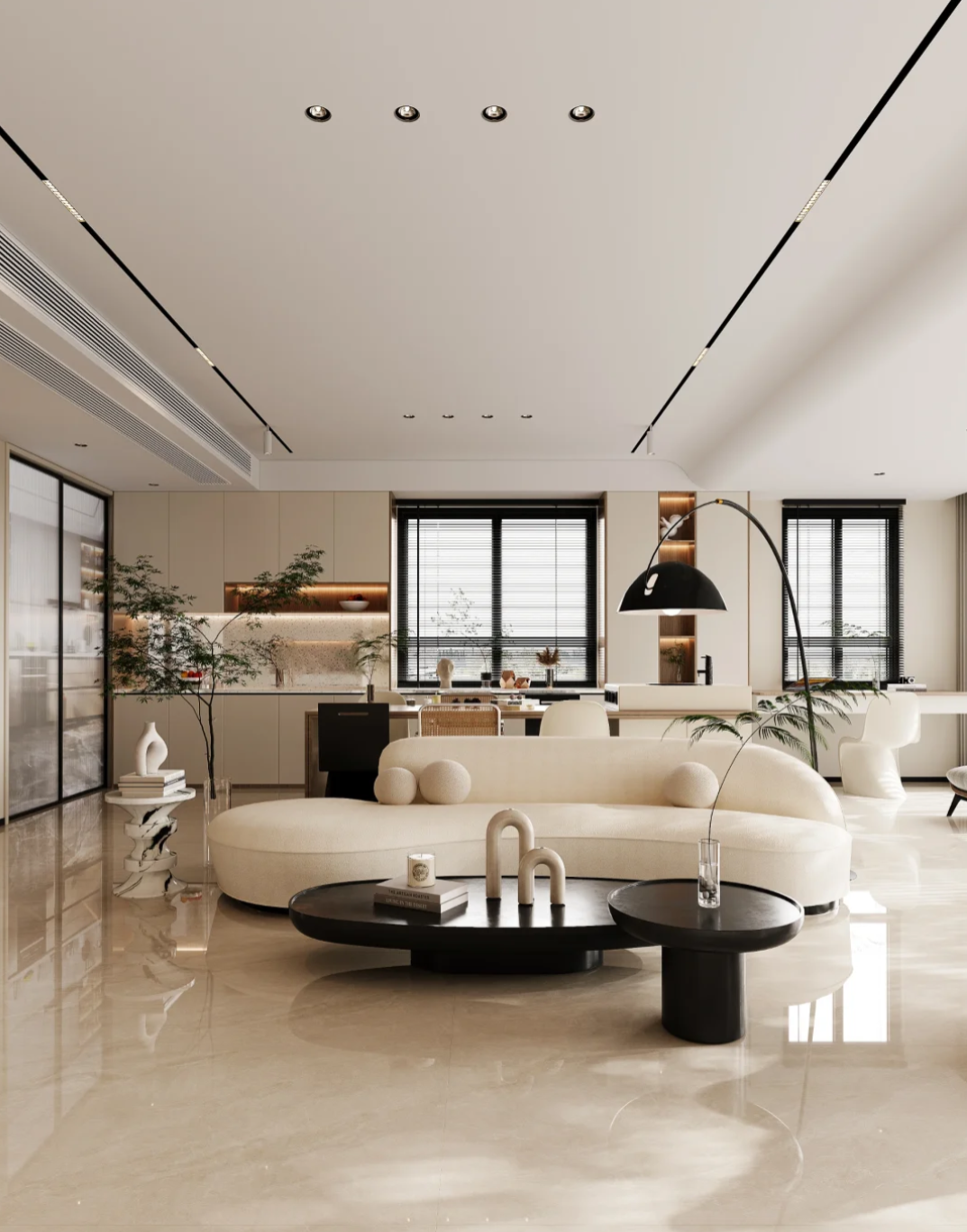 Fatong 750*1500MM Full Polished Marble Tiles FJS7515051