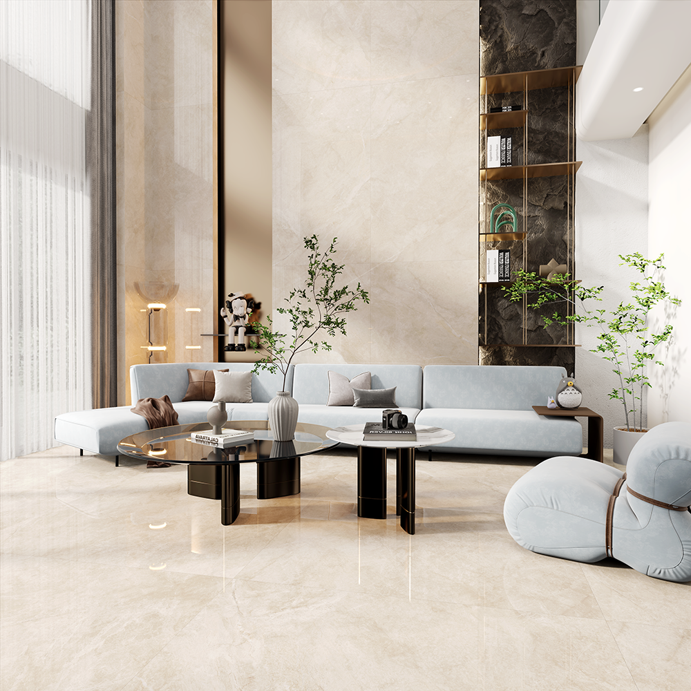 Fatong 750*1500MM Full Polished Marble Tiles FJS7515051